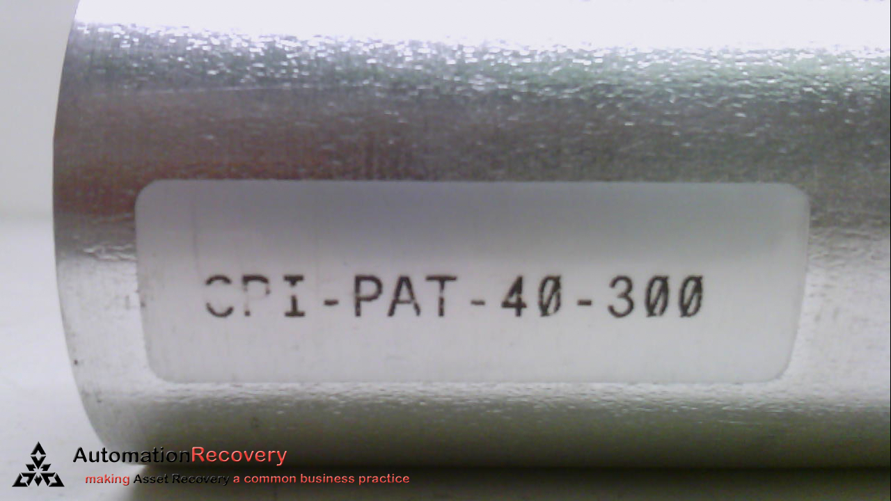 DESTACO CPI-PAT-40-300, ALUMINUM TUBE, LENGTH: 1FT, INSIDE DIAMETER:, NE #234957
