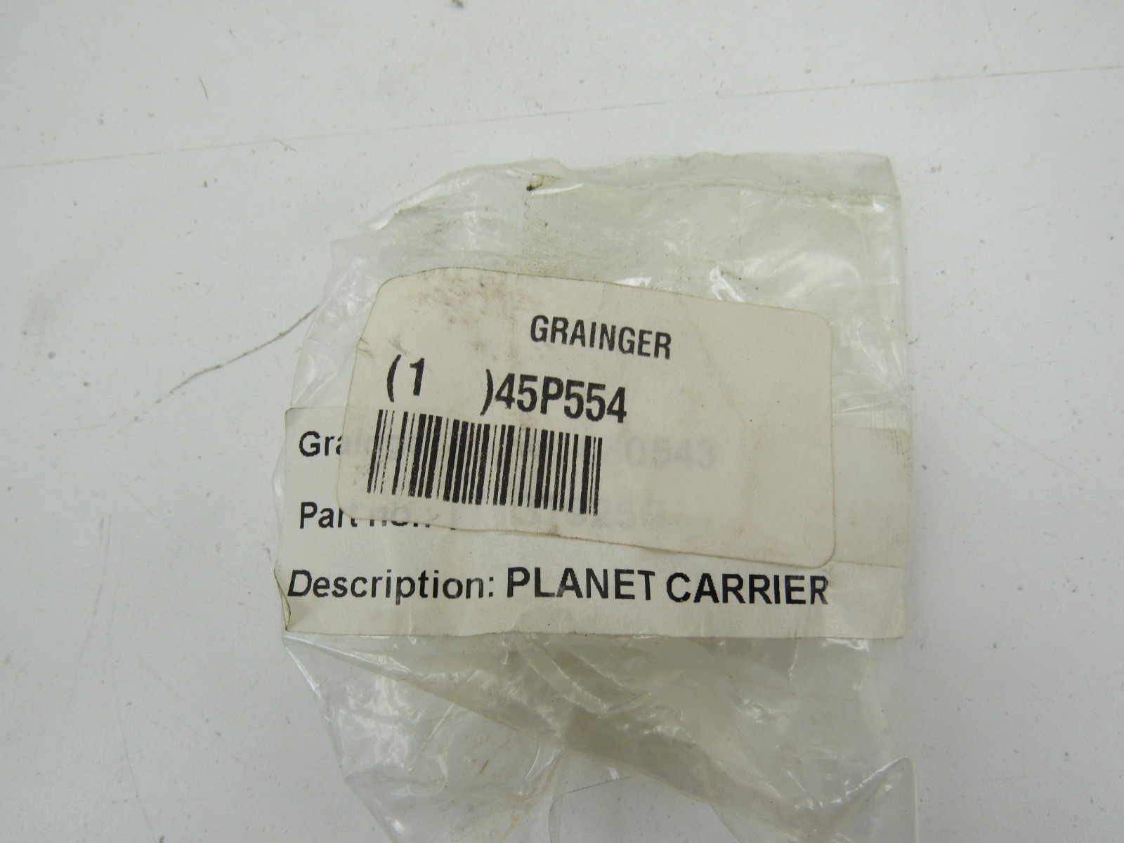 Grainger 45P554 030543 Speedaire TT137925G Planet Carrier