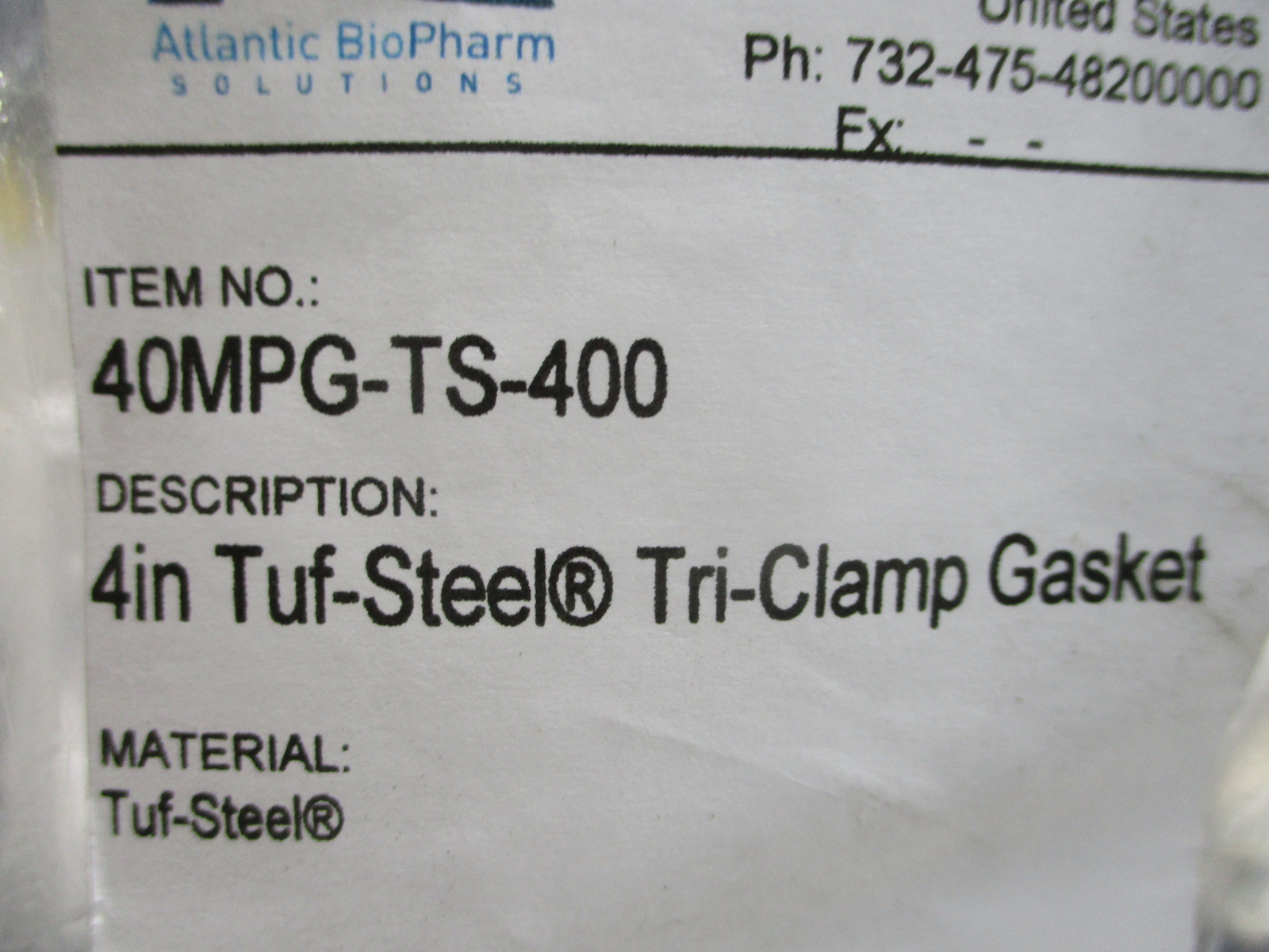 ATLANTIC 40MPG-TS-400 GASKET LOT OF 30 NSNP