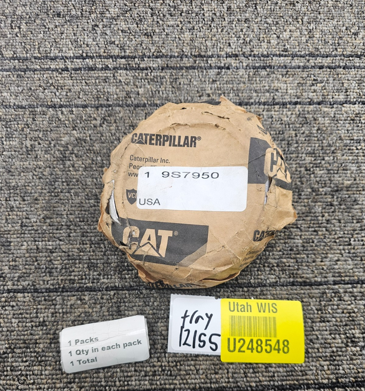 CATERPILLAR 9S-7950: Tapered Roller Bearing Cone 2.95 inch ID x 3.62 inch OD