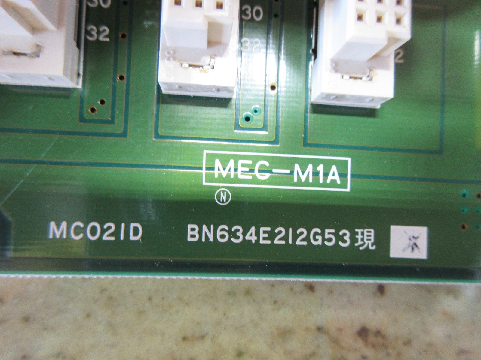 MITSUBISHI FX-1 CIRCUIT BOARD MC021D BN634E212G53 MEC-M1A CNC