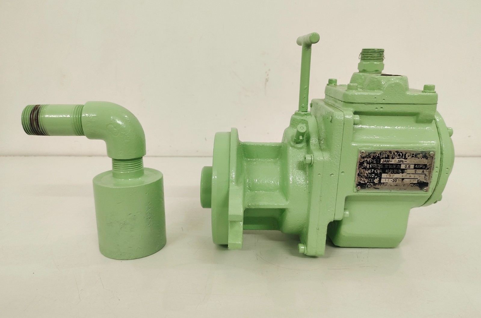 Japan Air Motor JAM-2.5PE-900 SR (Air Press 0.6 kg/cm² / Inlet Dia 20 A)
