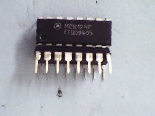 MOT/ONSEMI MC10124P Qty of 60 per Lot Quad TTLtoECL Xltr ECL 10124