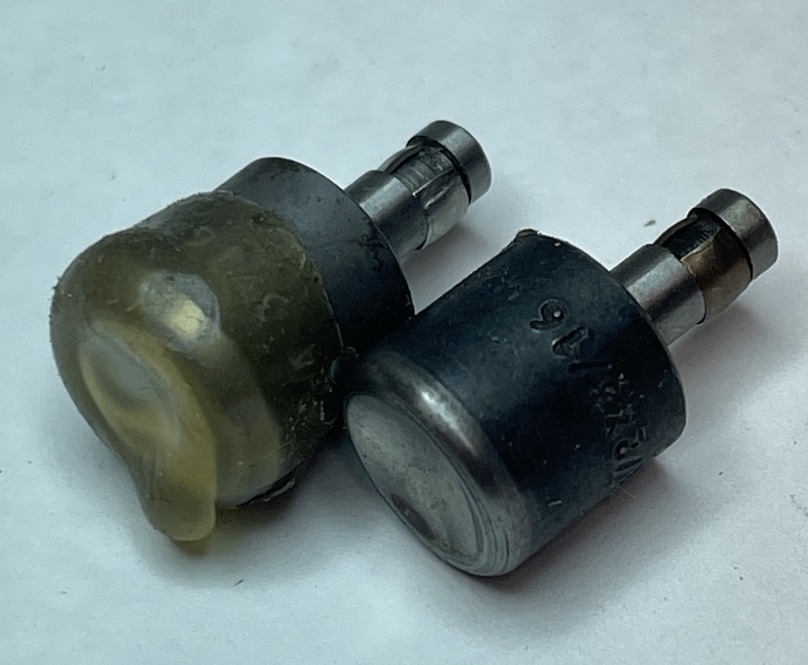Lot of 2 Squeezer Rivet Dies 3/16x 3/16×1/2” AN470 M200-4 Oval Rivets(25JN41)