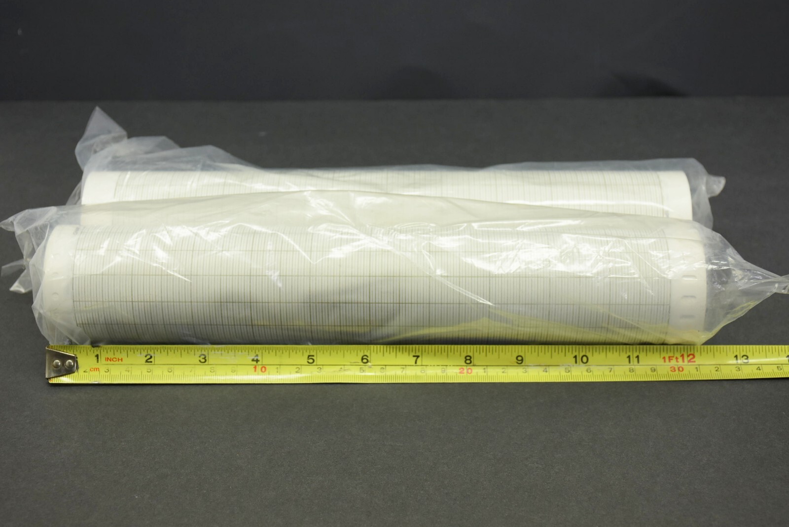 2 Rolls Vintage Evergreen Recording Charts Paper Chart No 408 12″ NOS