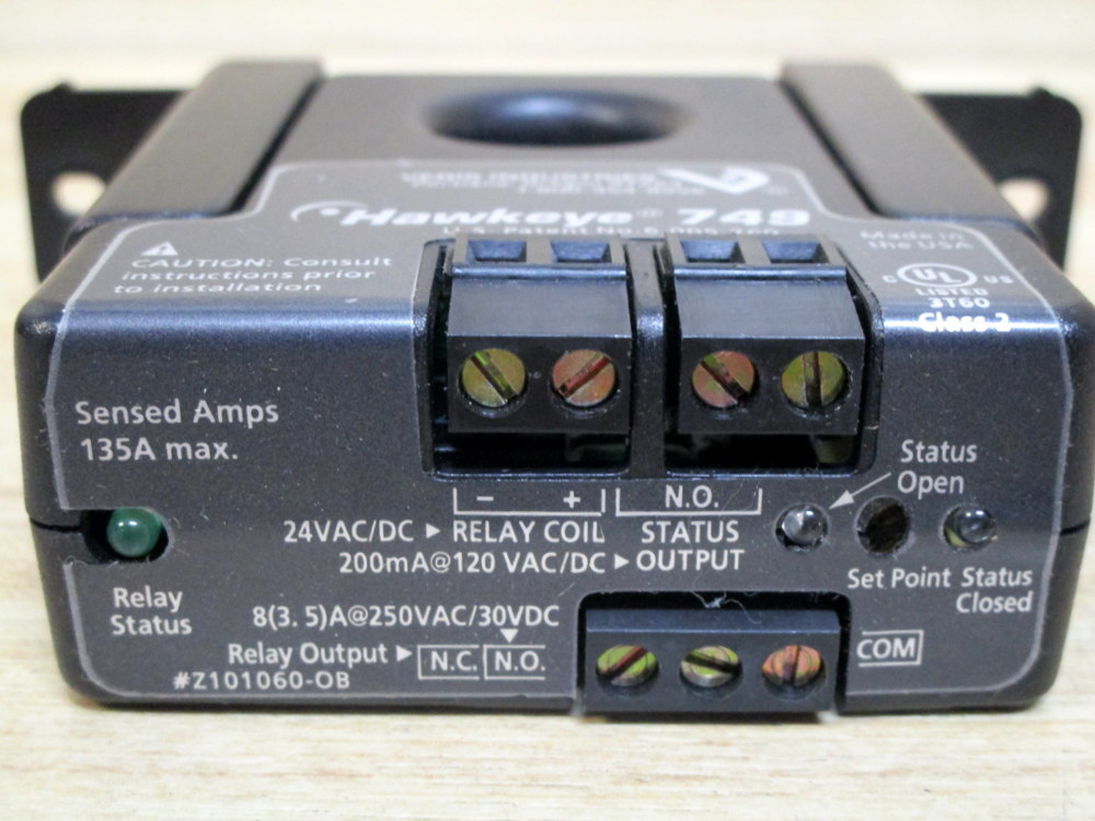 Veries Industries H-749 SPDT Current Switch/Relay