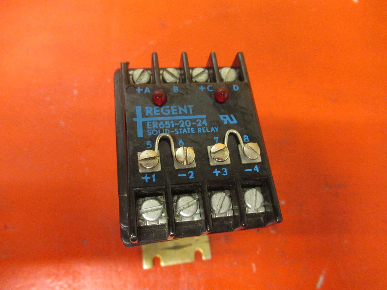 REGENT SOLID STATE RELAY ER651-20-24 ER6512024 USED