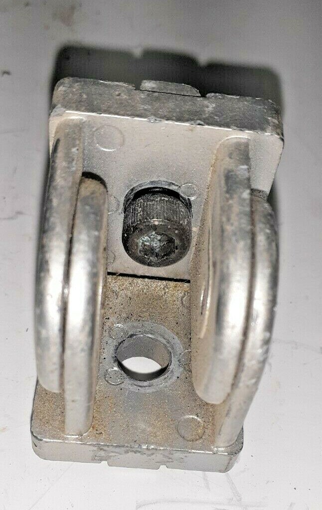 80/20 PIVOT JOINTS, LOT OF 2, 1-9/16″ X 1-9/16″ X 1-1/8″, 3/8″ HOLES