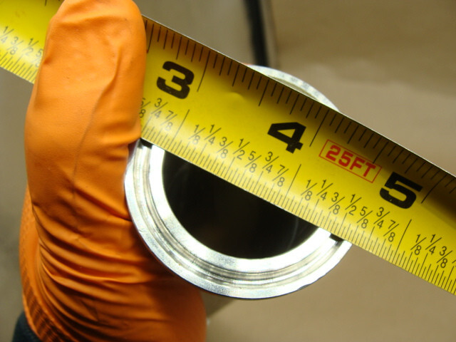 TRI-CLAMP SST SANITARY TUBE 15-1/8″ L X 1-3/8″ID X 2″ OD
