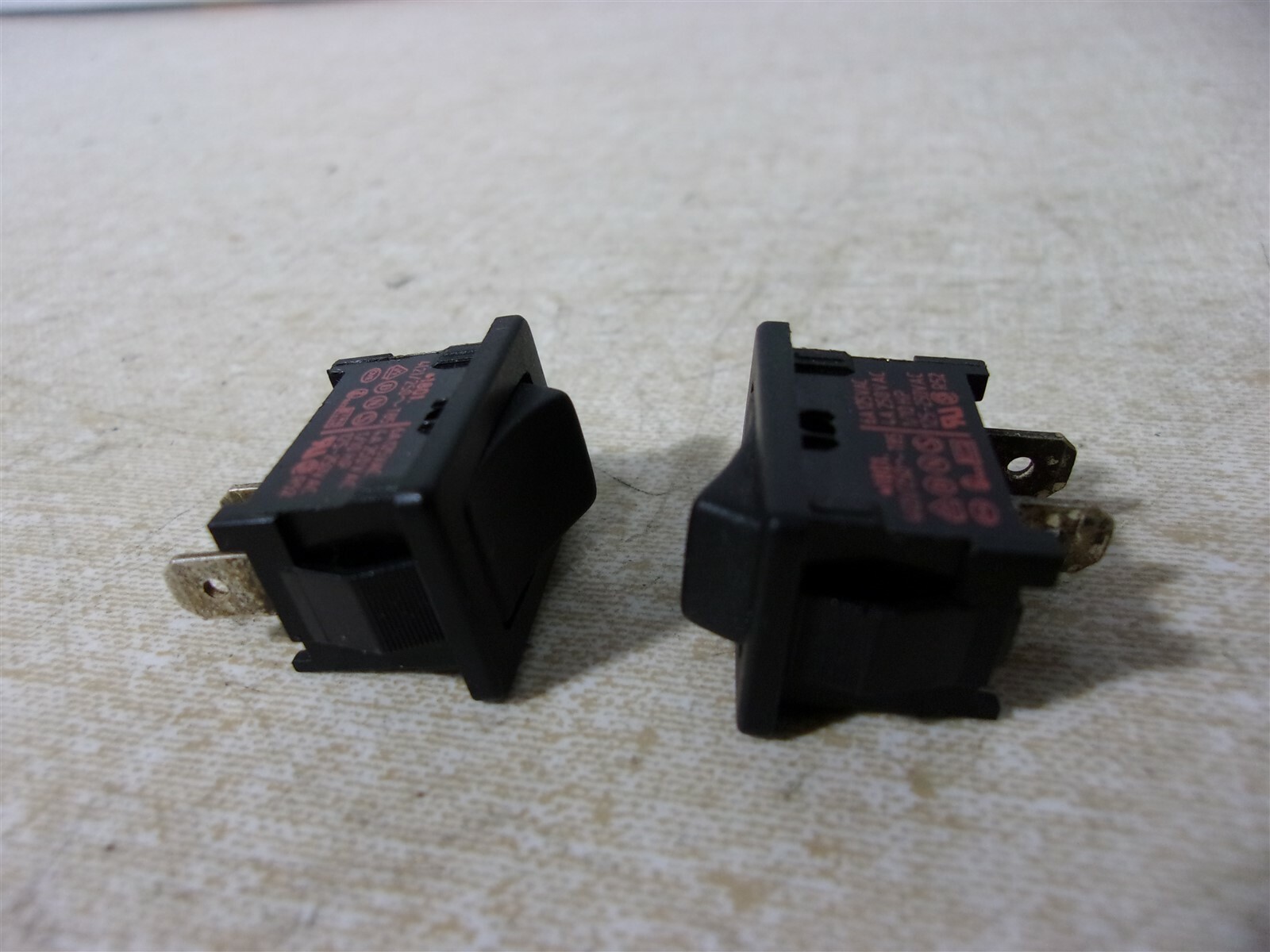 NEW McGill 1801 Momentary Miniature Toggle Switches, Lot of 2 *FREE SHIPPING*