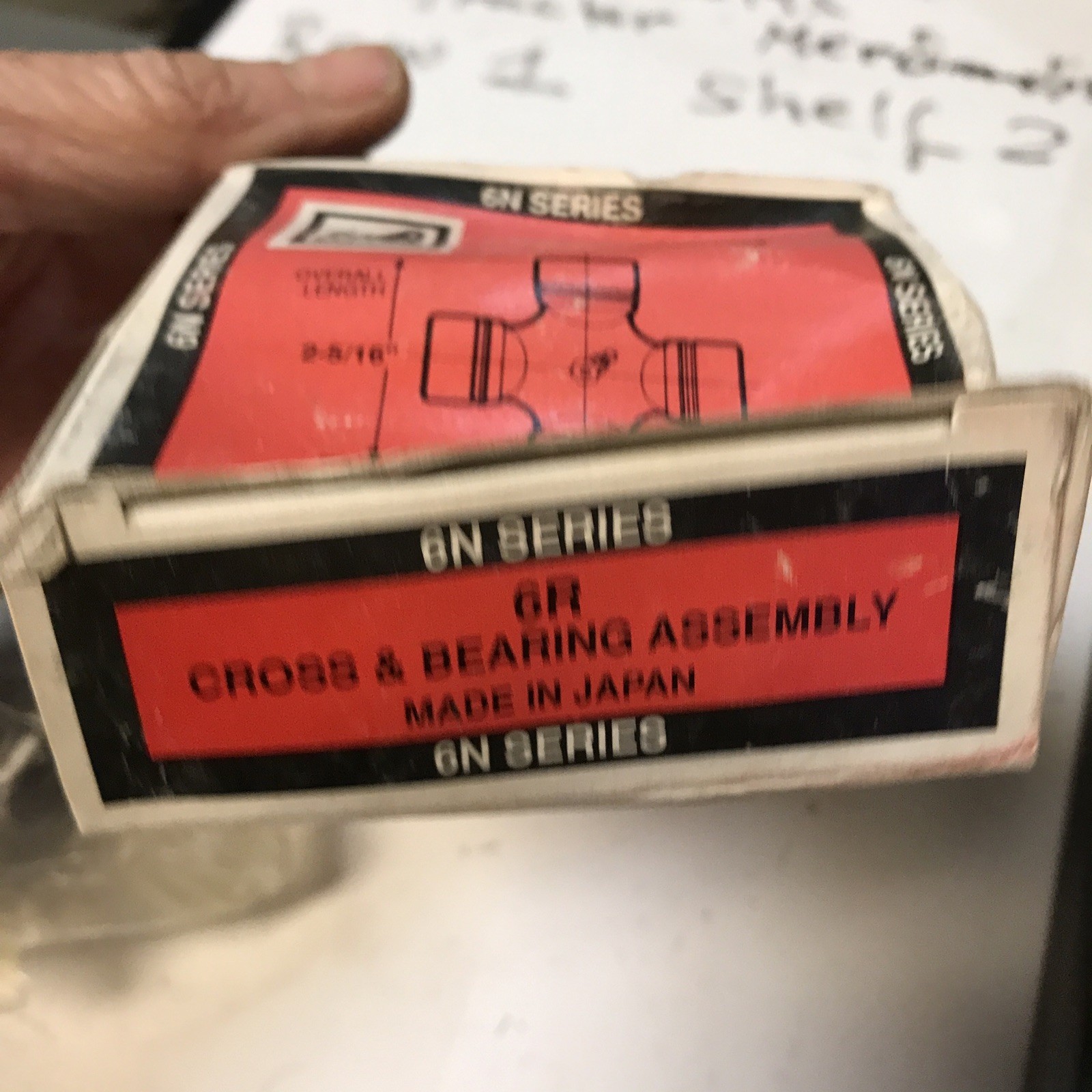 OEM Tisco 6R Cross And Bearing Assembly NIB