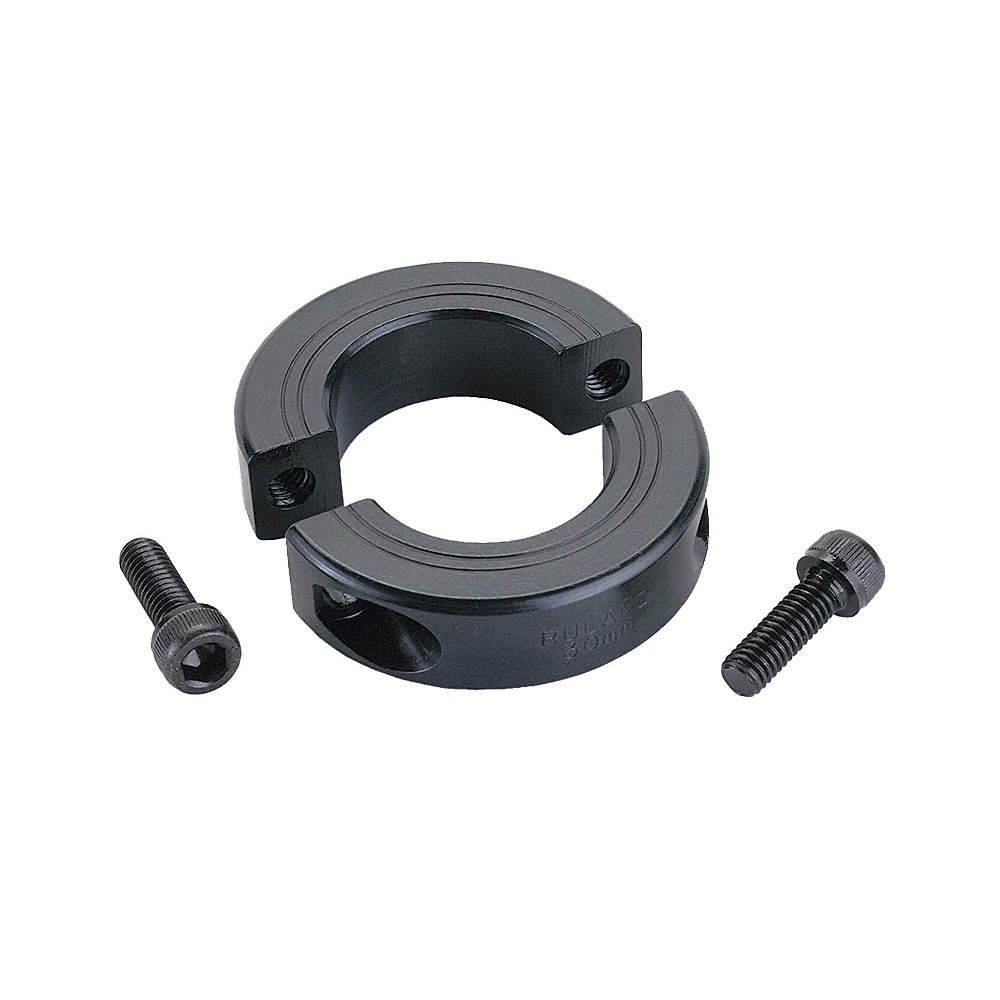 RULAND MANUFACTURING MSP-24E-F Shaft Collar,Clamp,2Pc,1-1/2 In,Steel 30VM62