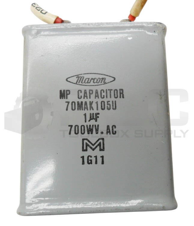 LOT OF 3 MARCON 70MAK105U CAPACITOR 700W VAC
