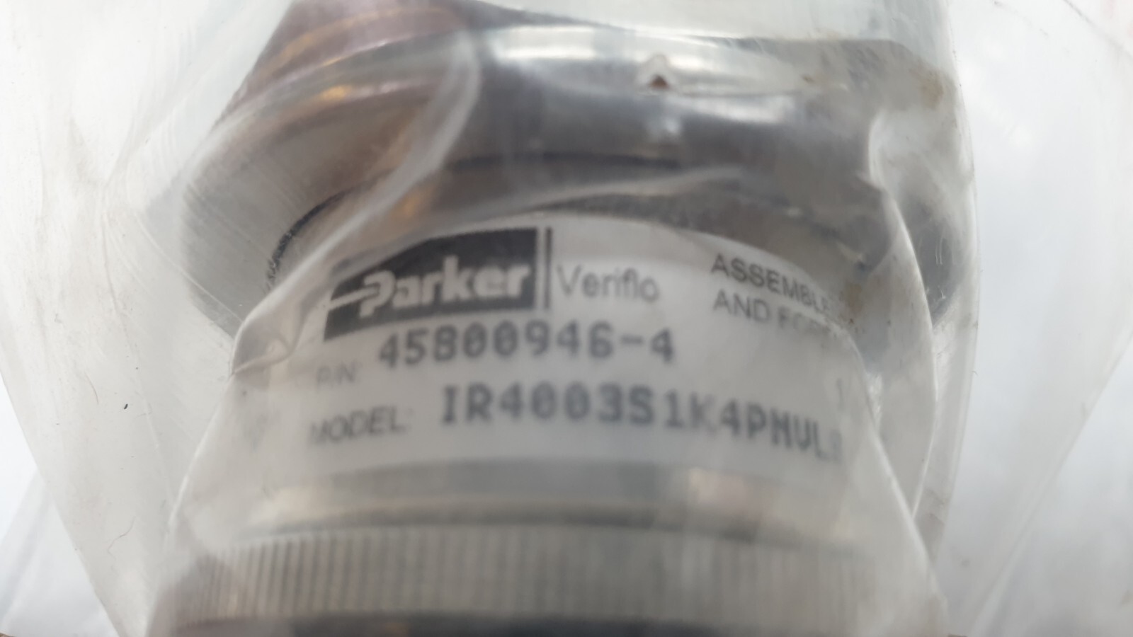 PARKER VERIFLO 45800946-4, IR4003S1K4PNVLS PRESSURE REGULATOR