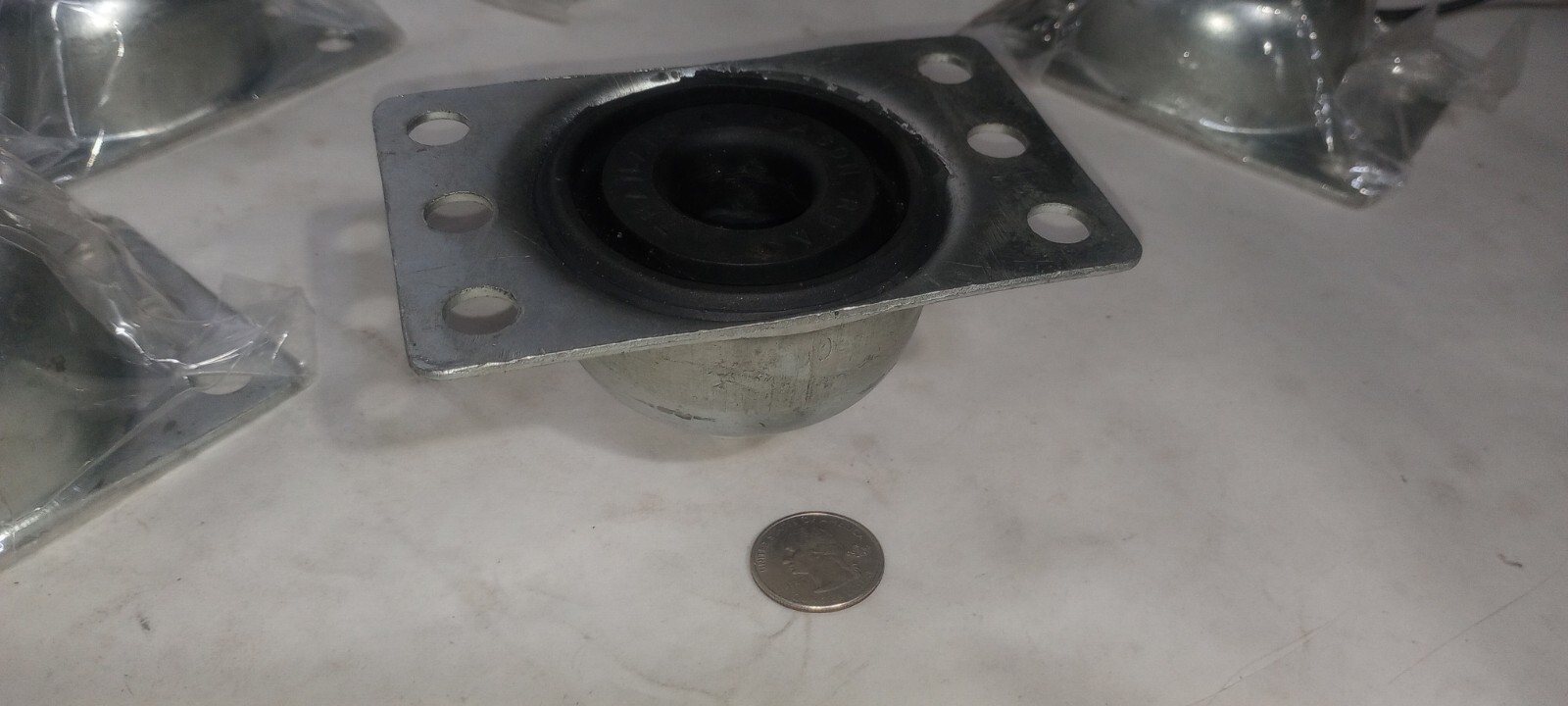 Ten New Mason 5724K41 250 lb. Vibration Damping Mounts 3″ x 5″ x 2″