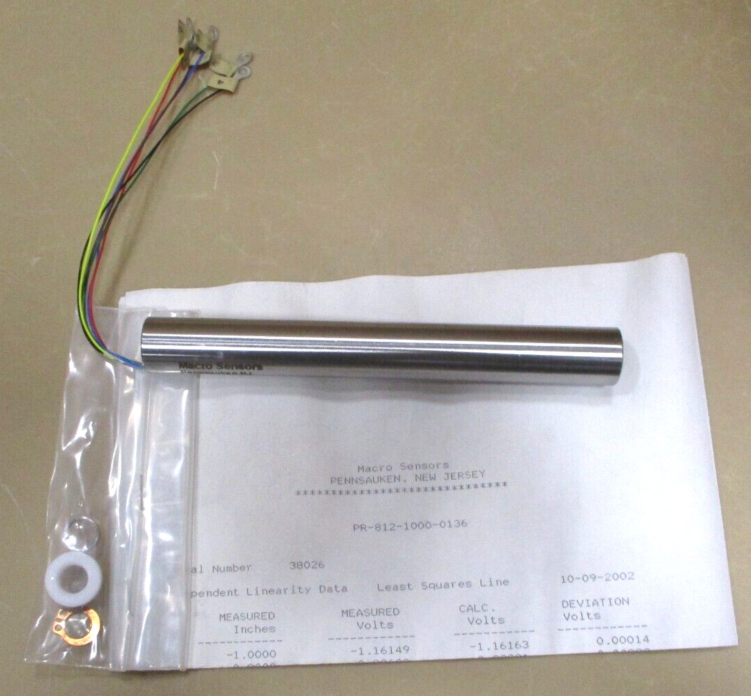 Macro Sensors PR-812-1000-0138 P/N 009.6221-002 425 A8667HI