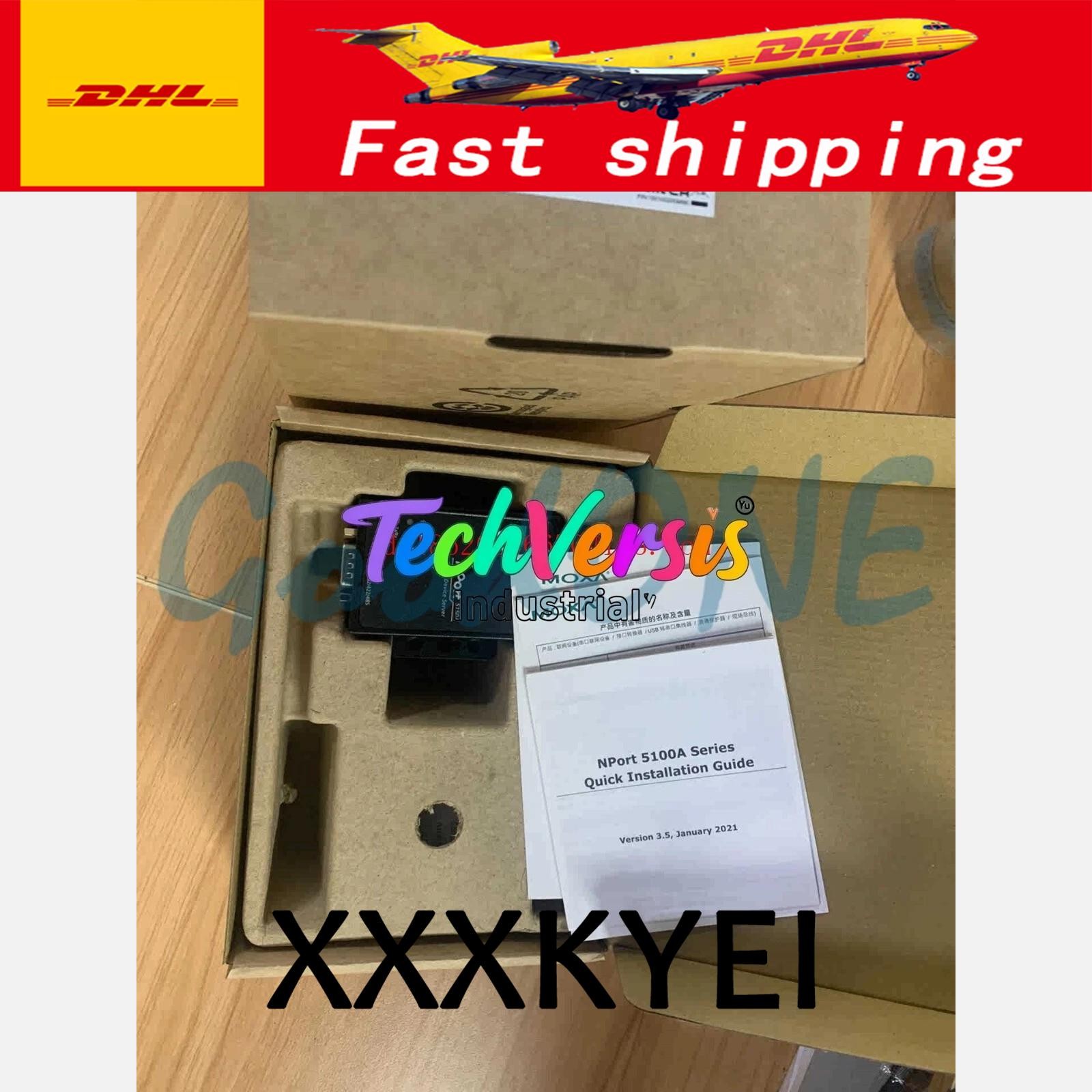 New MOXA NPORT5250A Industrial Serial Server/da Spot Goods Fast Shipping