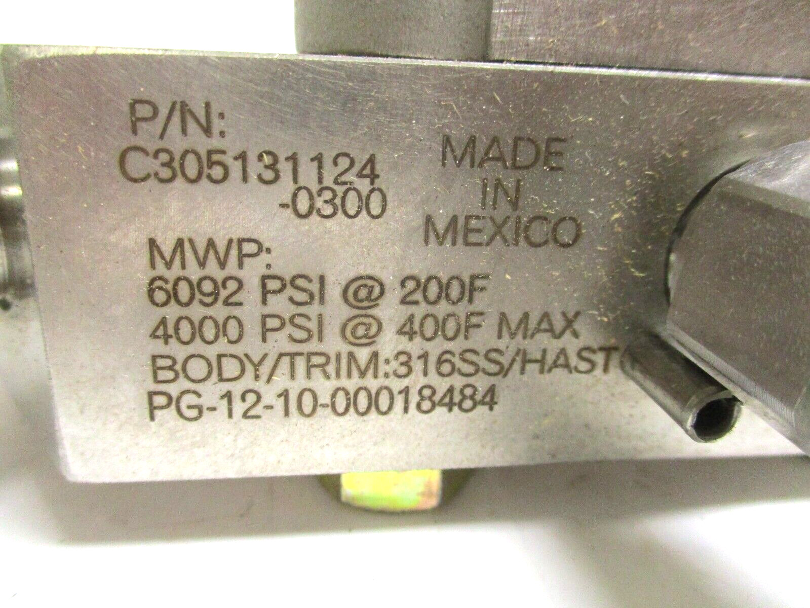 ROSEMOUNT, HART, SST DIFFERENTIAL PRESSURE TRANSMITTER, 3051CG3A02AKS5I1M6Q4Q8V5