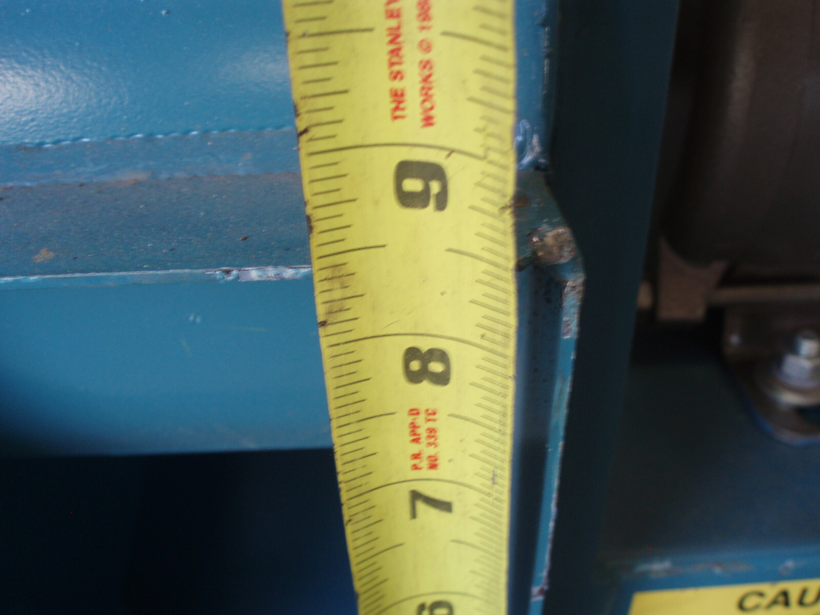 TWIN CITY FAN & BLOWER SIZE 75 TYPE DDF ARR 4 CLASS 1 WITH BALDOR 1/2 HP MOTOR