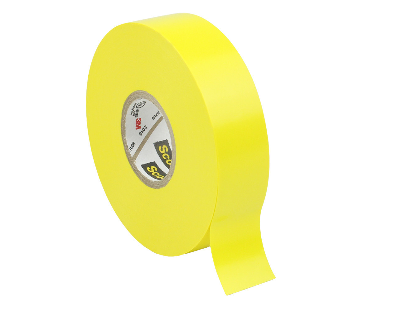 New Full Case 10x Rolls- Scotch 35, 054007-10257 Electrical Yellow Tape