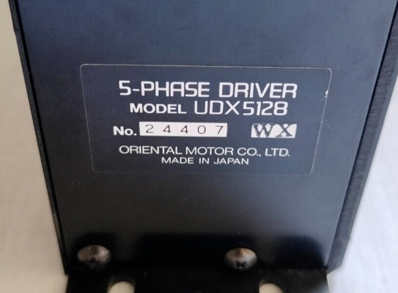 Oriental Motor UDX5128 5-Phase Stepping Driver Controller Made in Japan