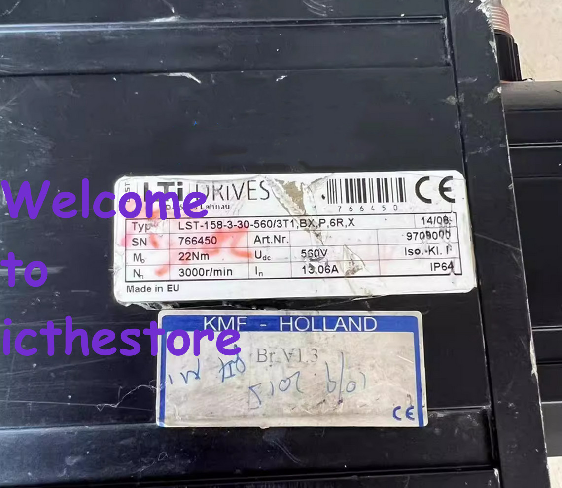 1PC OK motor LST-158-3-30-560/3T1，BX，P，6R，X without encoder with warranty