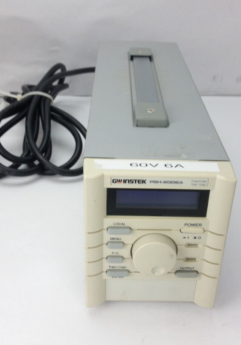 AS-IS Instek/GW PSH-6006A Instek PSH-6006A DC Power Supply NO RETURNS