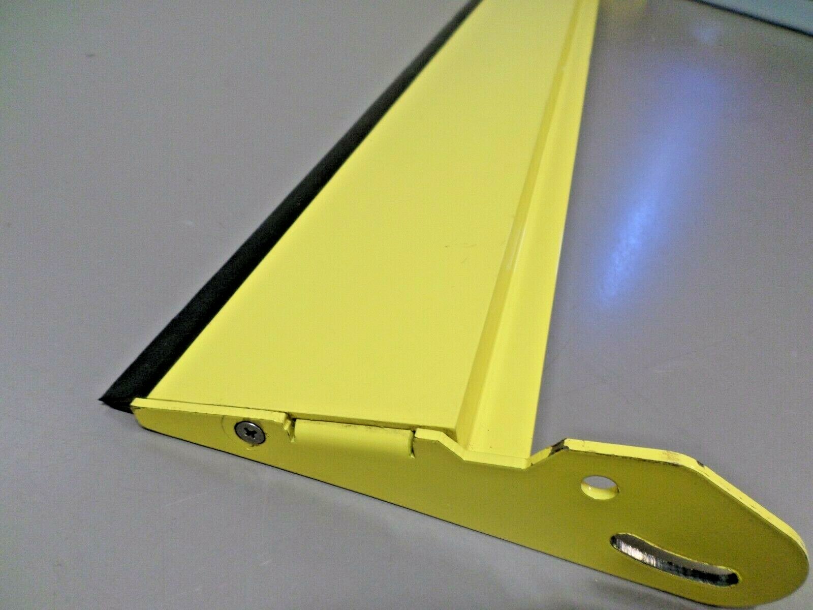 Safety Yellow 35″ x 5-1/2″ Aluminum Flip-Up Threshold