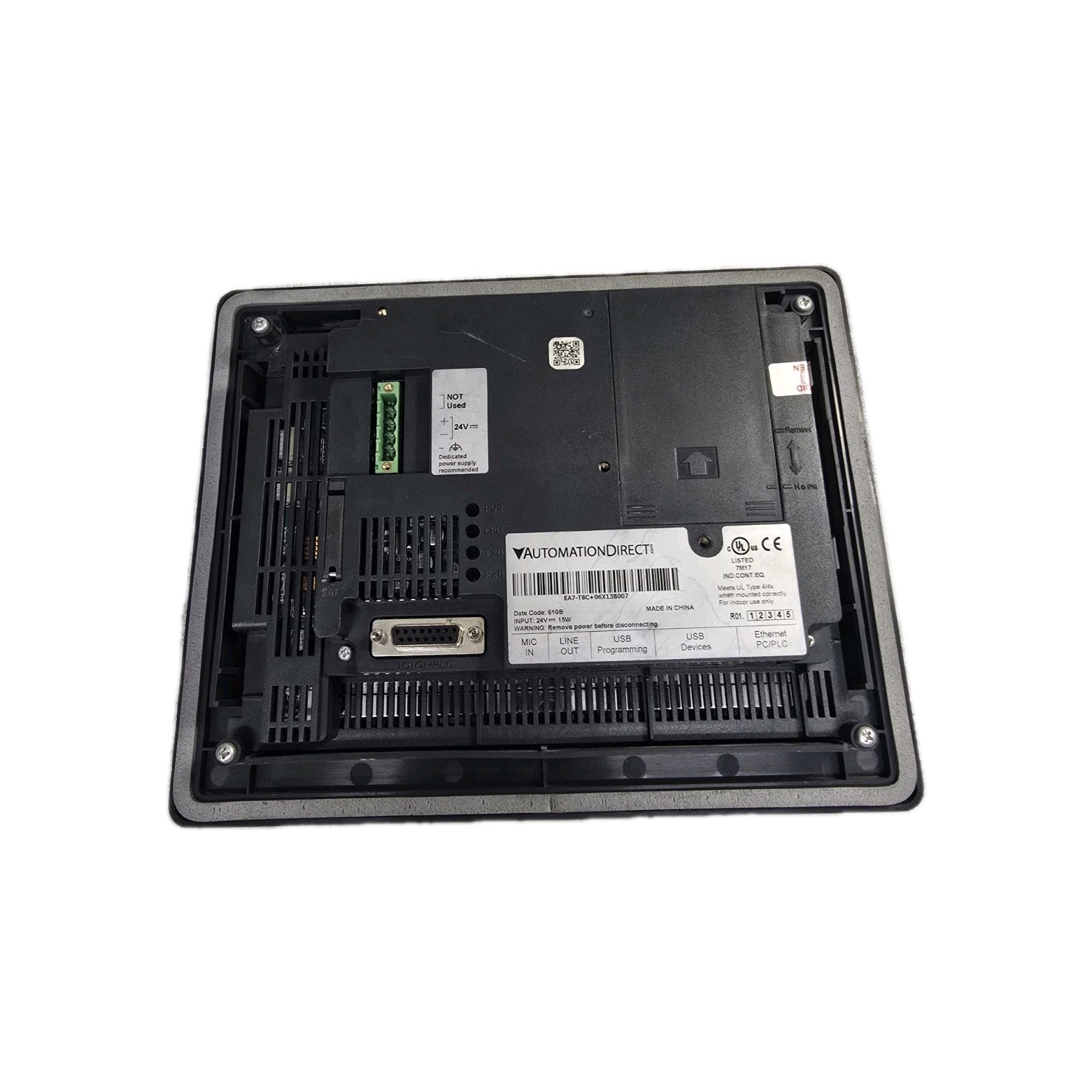 AUTOMATION DIRECT EA7-T8C TOUCH PANEL 8.4″ Color Display