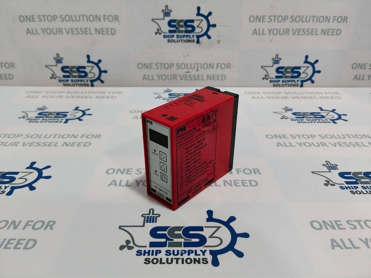 PR Electronics 2231 Trip Amplifier 2231P 24-230VAC 24-250VDC 2W 50/60HZ