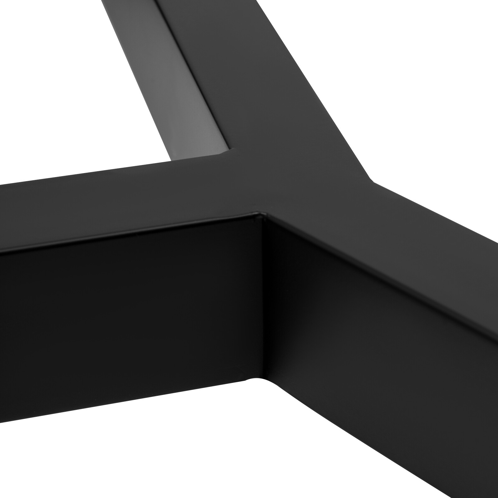 Metal Rectangle Furniture Legs Black Modern Furniture Legs 2 Table Legs