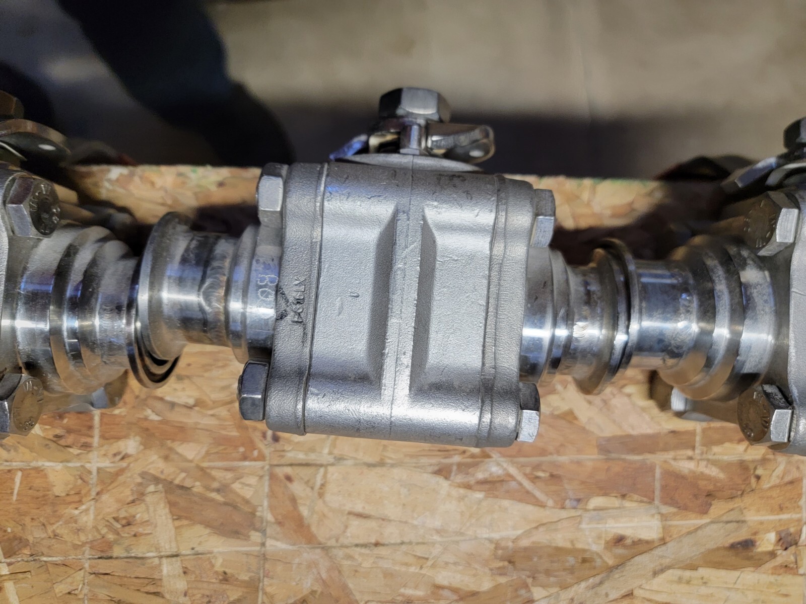 FLOWSERVE WORCESTER (UK)15A44-6666TT 316 SS BALL VALVE NOS FREE SHIPING
