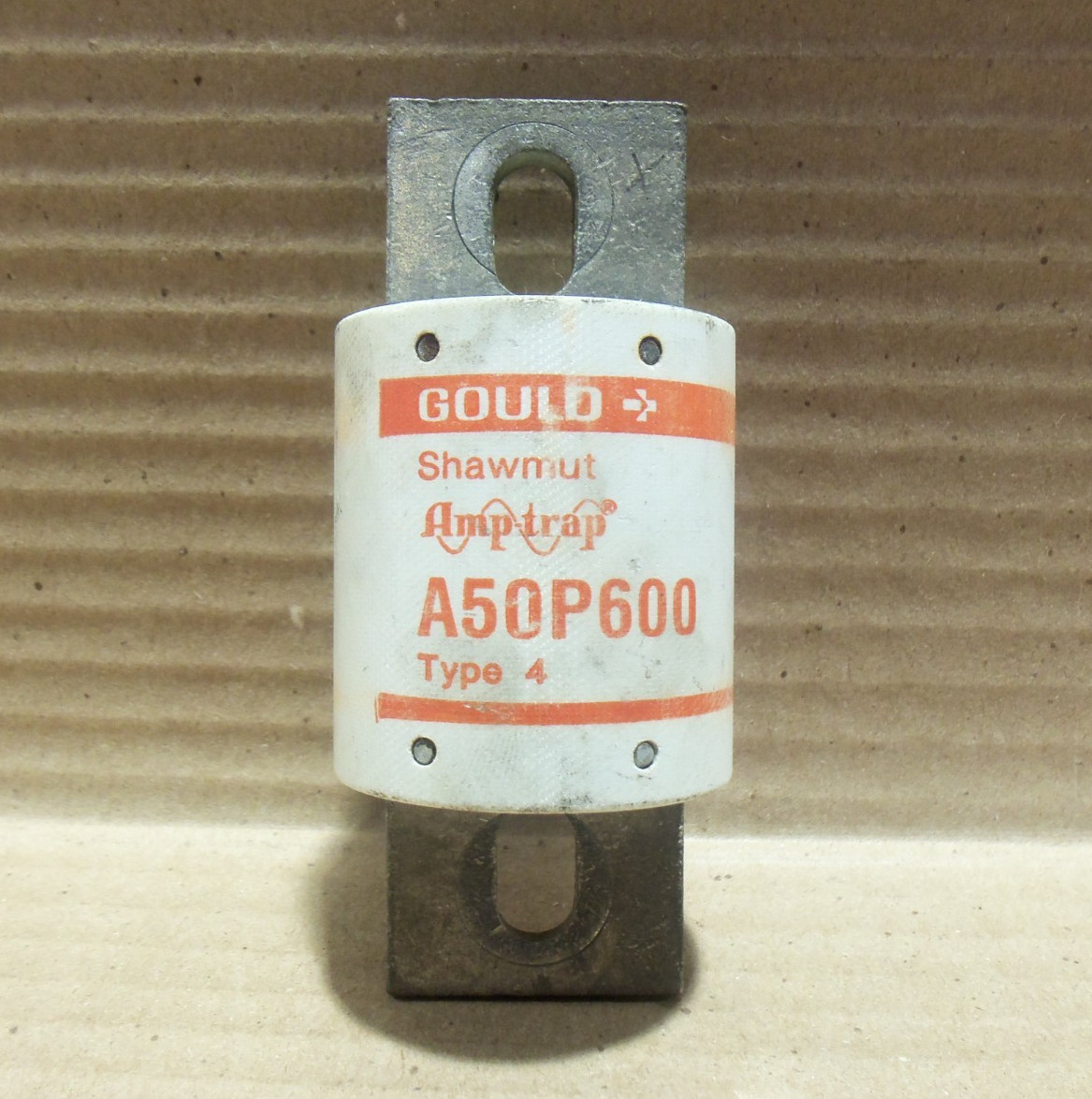 Gould Shawmut A50P600 Amp-Trap Type 4 600A 500Vac 150C Max Fuse