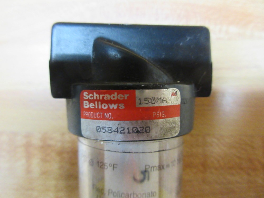 Schrader Bellows 058421020 Pneumatic Filter