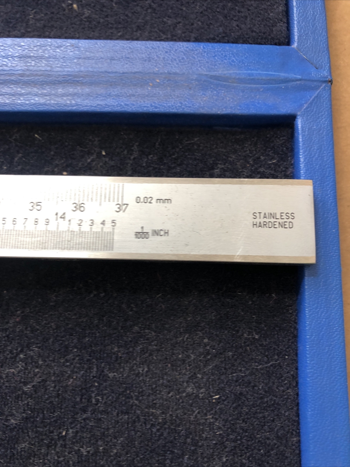 FOWLER 37CM / 6.5″ CALIPER STAINLESS STEEL. 0.02mm in Case