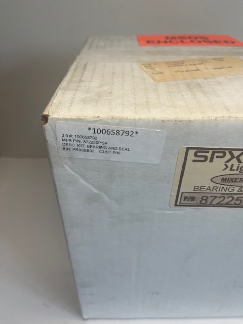 Lightnin Bearing and Seal Kit 872250PSP SPXFLOW Mixer Fixer NEW