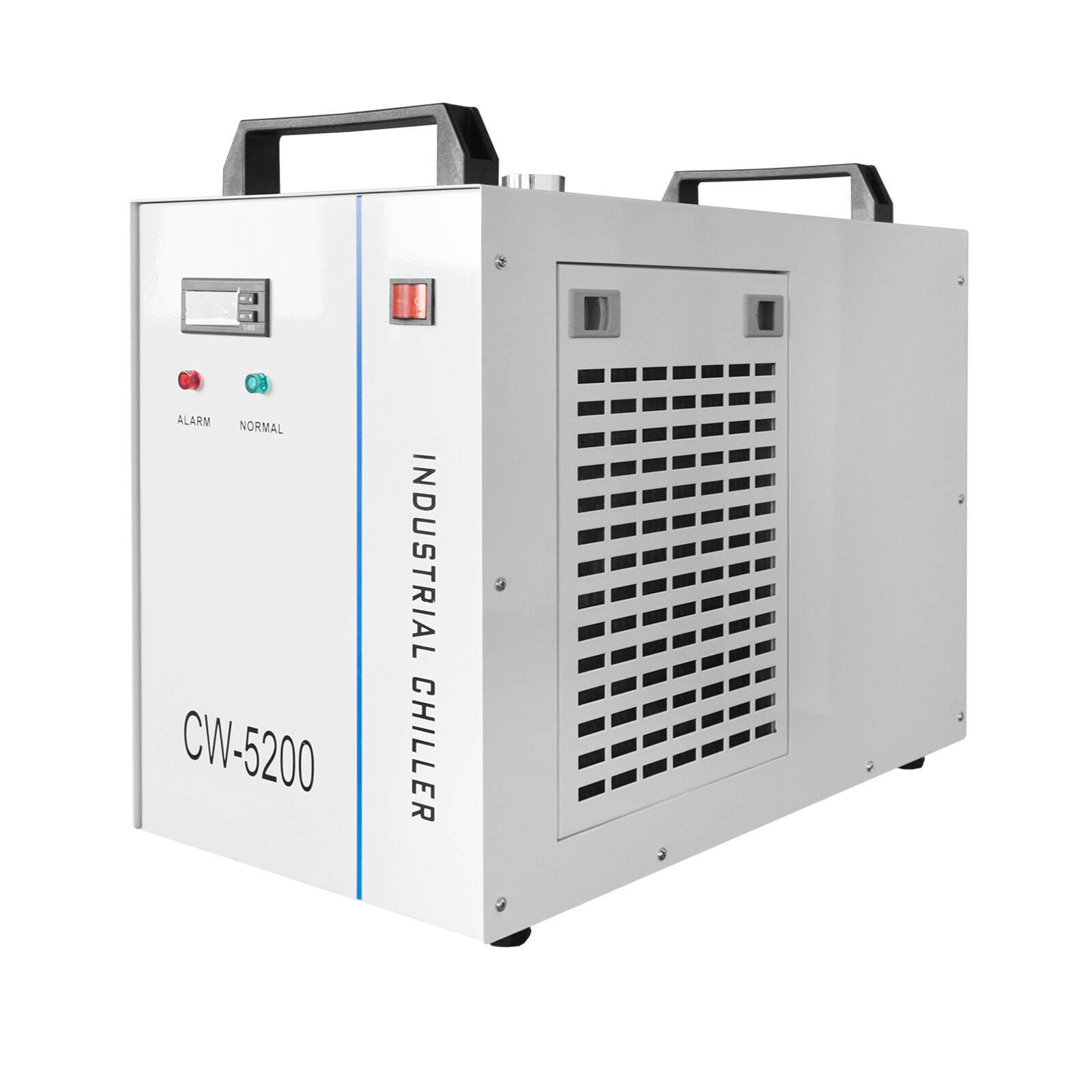 CW5200 Laser Industrial Water Chiller 6L for CO2 Laser Tube Engraver Cutter