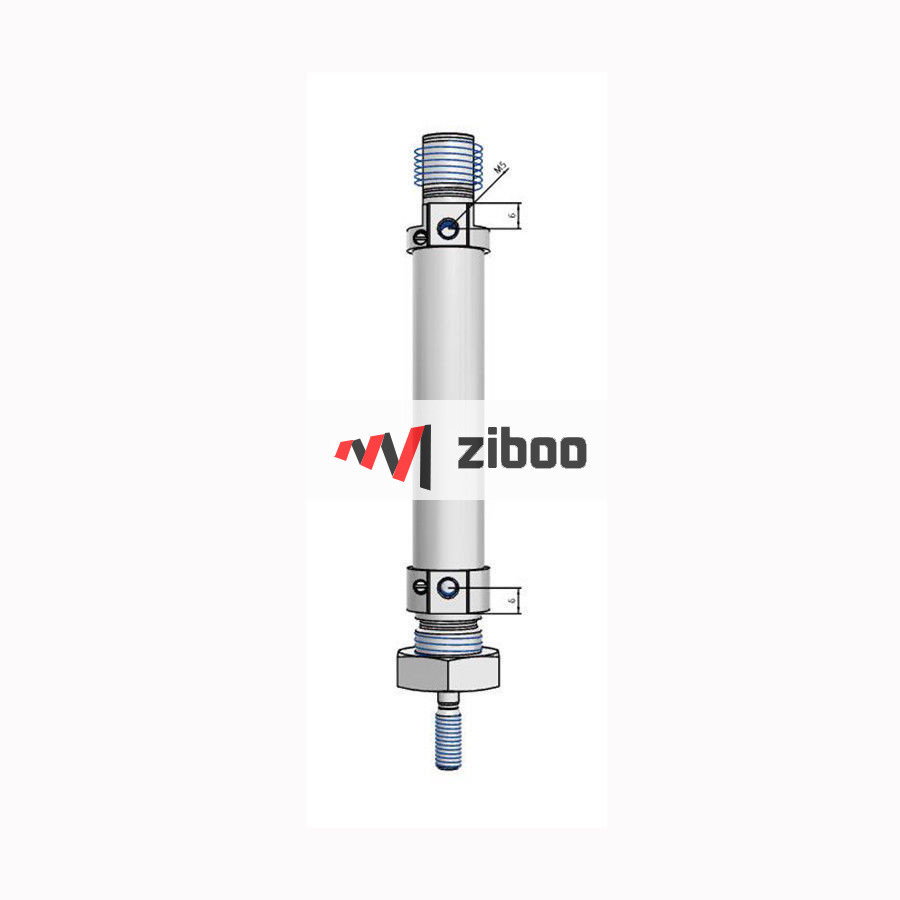 Festo Dsnu-16-40-Ppv-A Standard Cylinder 19229 Stroke 40Mm
