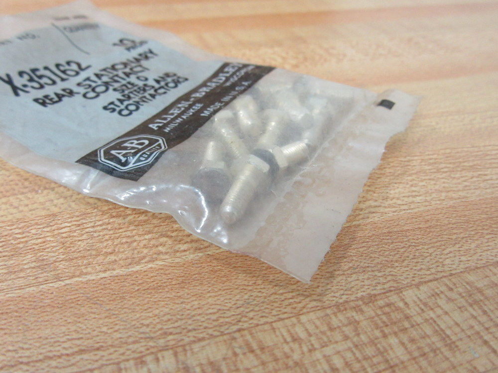 Allen Bradley X-35162 Rear Stationary Contact X35162 (Pack of 10)