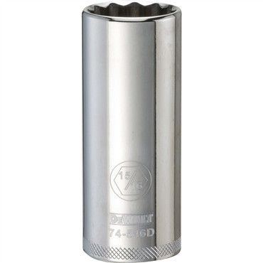 DeWalt DWMT74546OSP 1/2″ DR 12PT Socket 15/16″ SAE