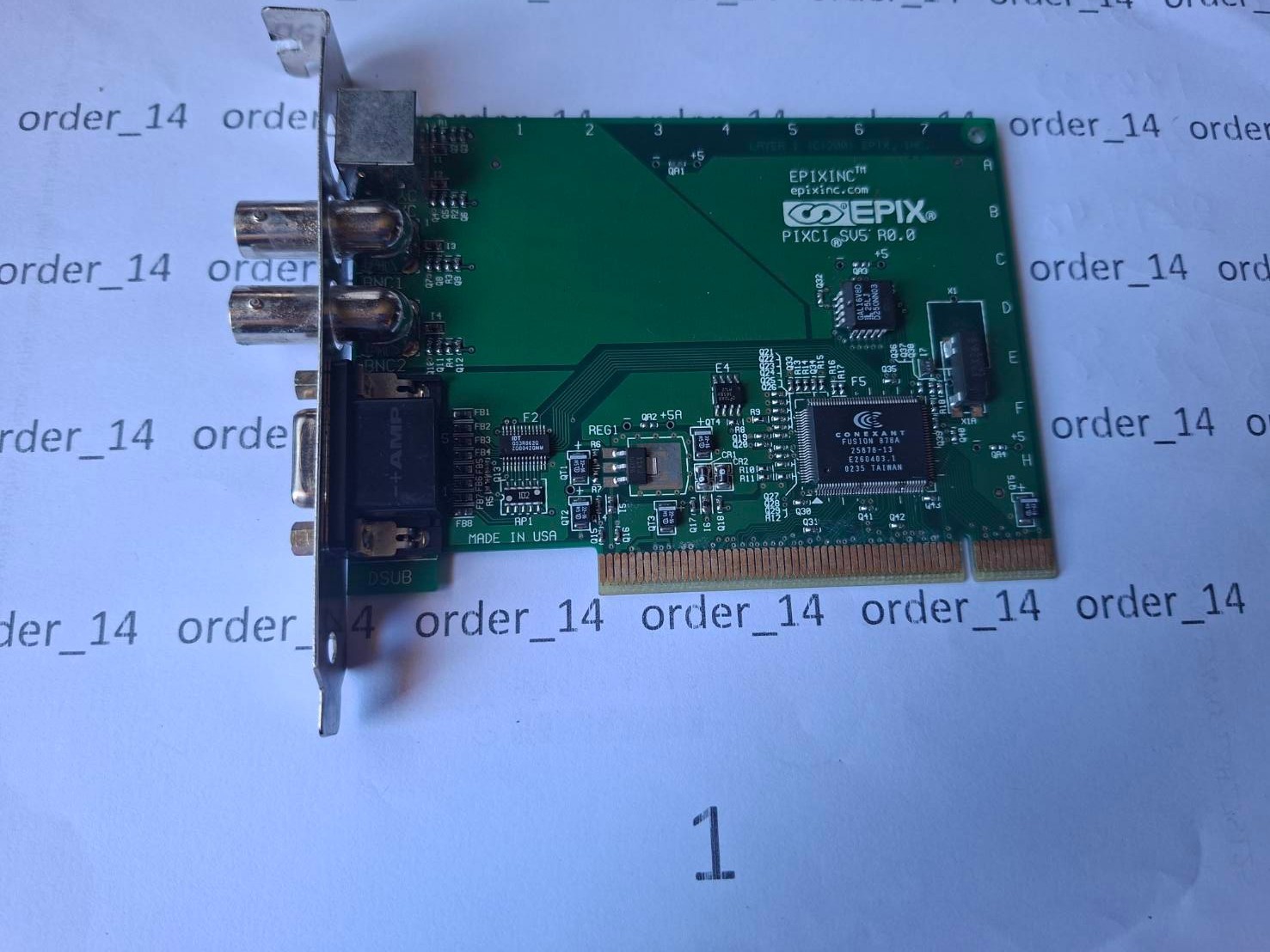 EPIXINC PIXCI SV5 R0.0
