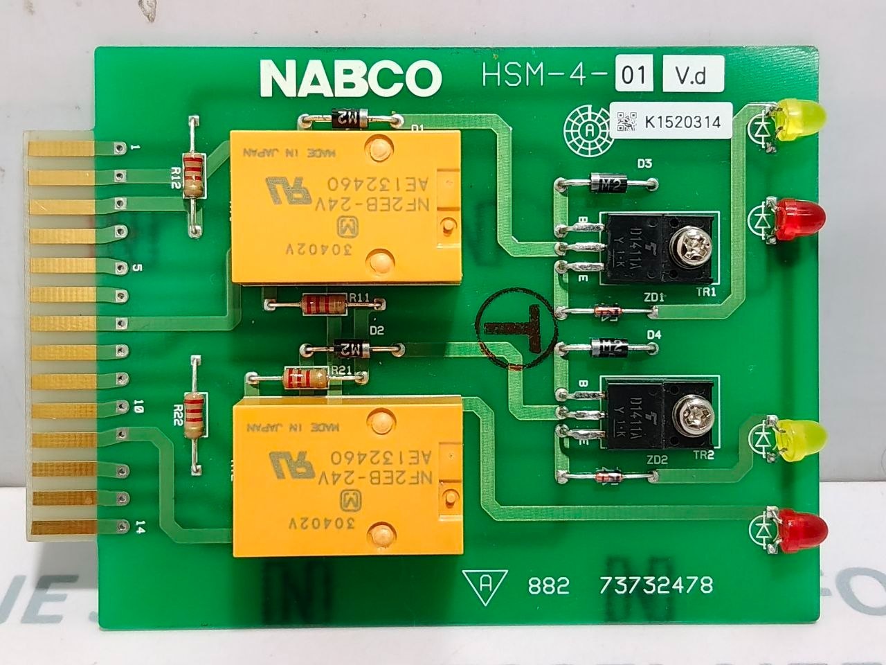 Nabco HSM-4-01 PCB (Printed Circuit Board) 882 73732478