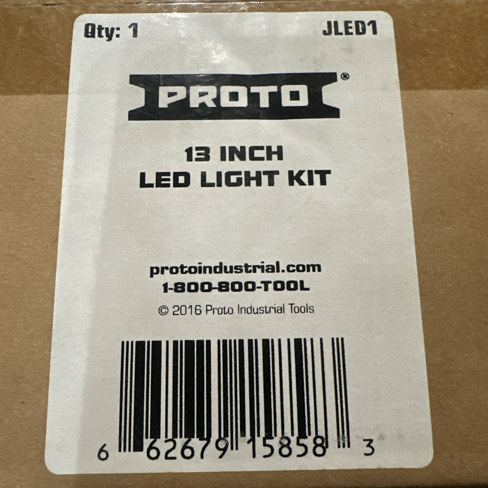 Proto Tools LED Automatic Hutch Light Strip w/ Cord, Motion Detector