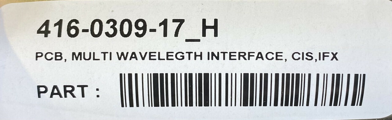 QTY 18 CUMMINS ALLISON 416-0309-17_H PCB MULTI WAVELENGTH INTERFACE, CIS, IFX