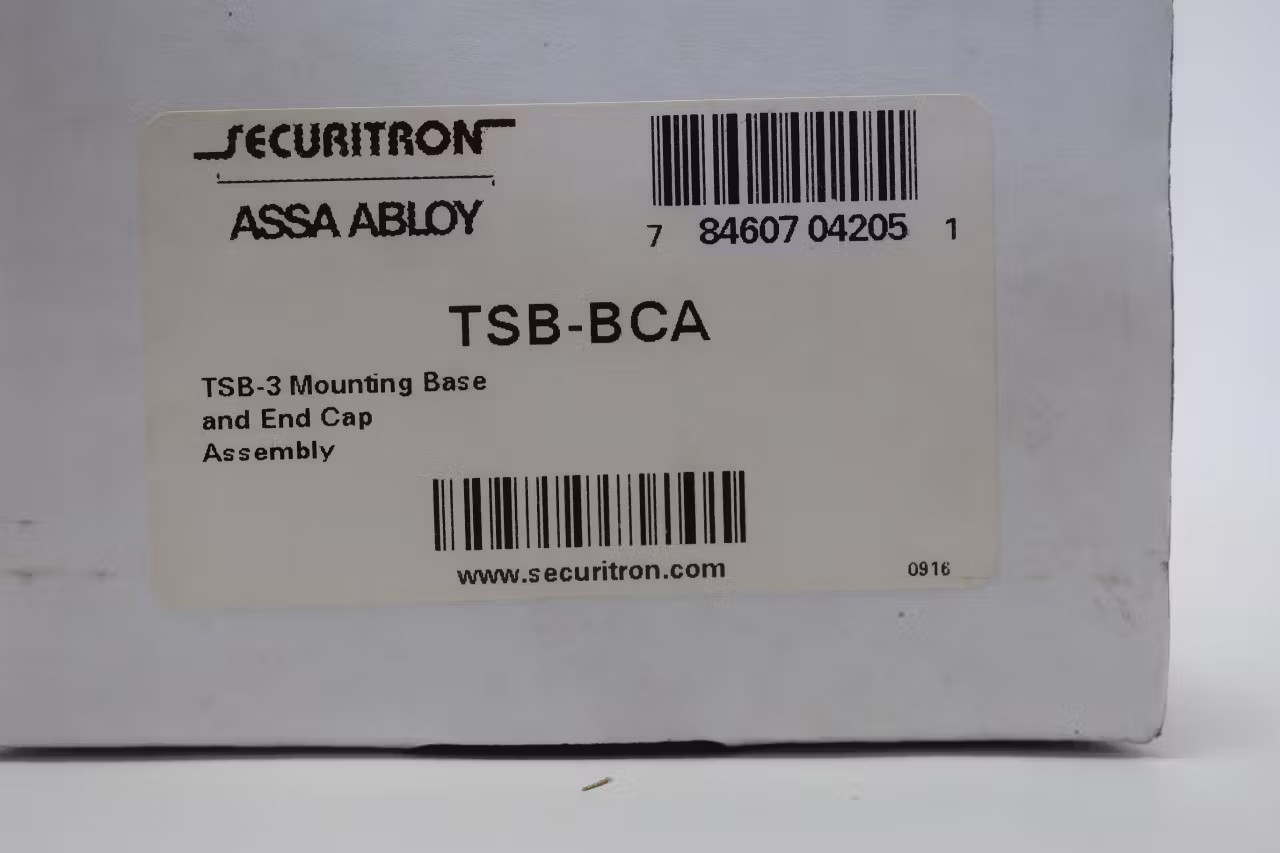Securitron TSB-BCA Assa Abloy Tsb-3 Mounting Base And End Cap Assembly