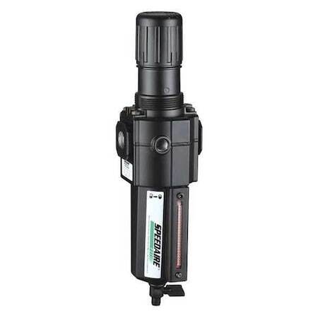 Speedaire 4Zk98 Filter/Regulator,11.93 In. H,3.15 In. W