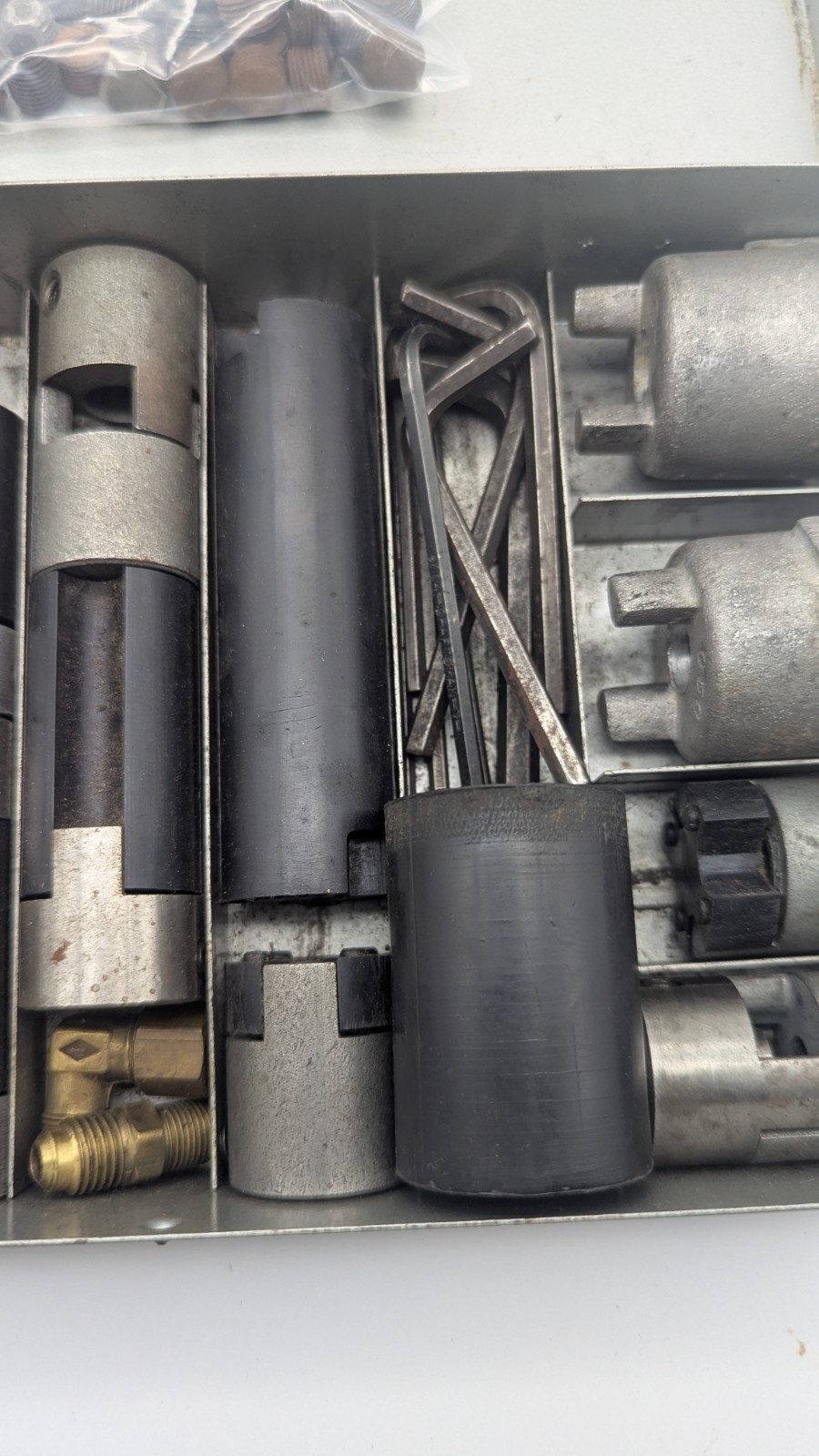 VINTAGE LOVEJOY COUPLINGS KIT FOR DISPLAY LOOK READ FUEL OIL BURNER
