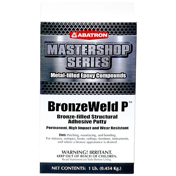 Abatron Putty, 1 lb Container Size, Pail, BronzeWeld-P, Bronze BZWP1# Abatron