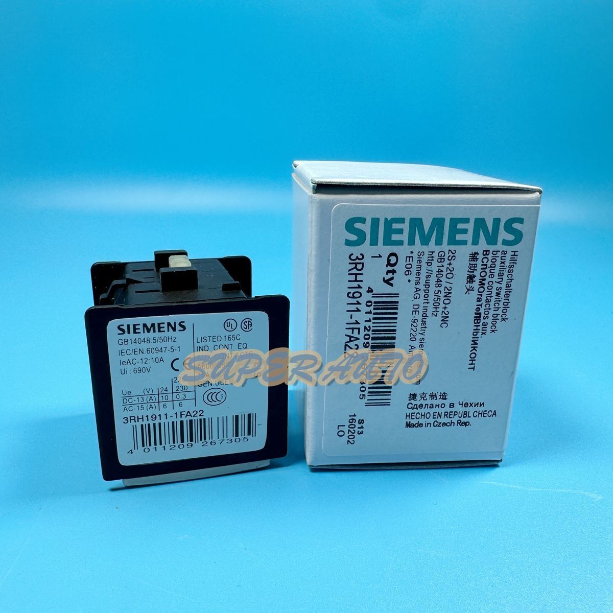 1 Pc. New Auxiliary contact 3RH1911-1FA22