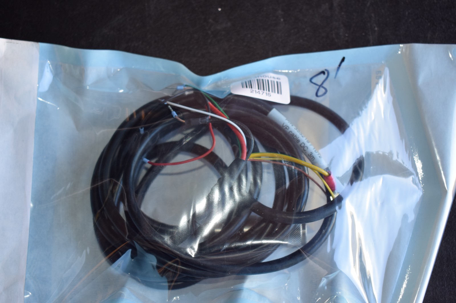 HAMILTON 355218 Sensor Cable VP 8.0 DC 8′ #214715-DA6